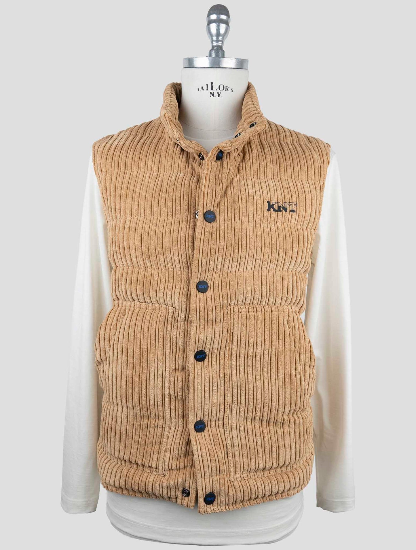 Kiton Knt Beige Pl Pa Coat Gilet