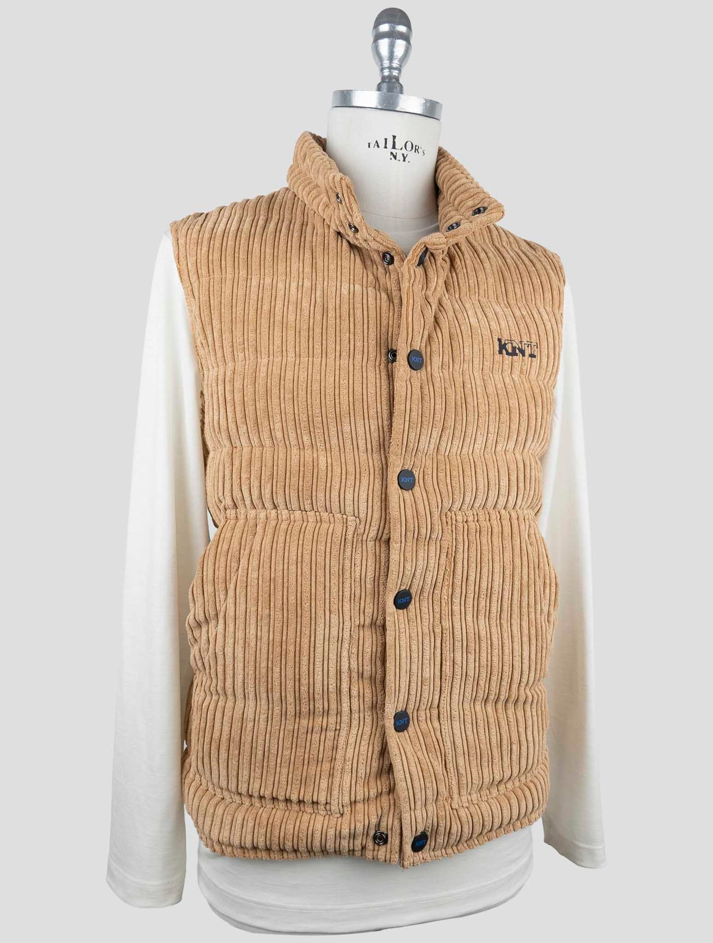 Kiton Knt Beige Pl Pa Coat Gilet