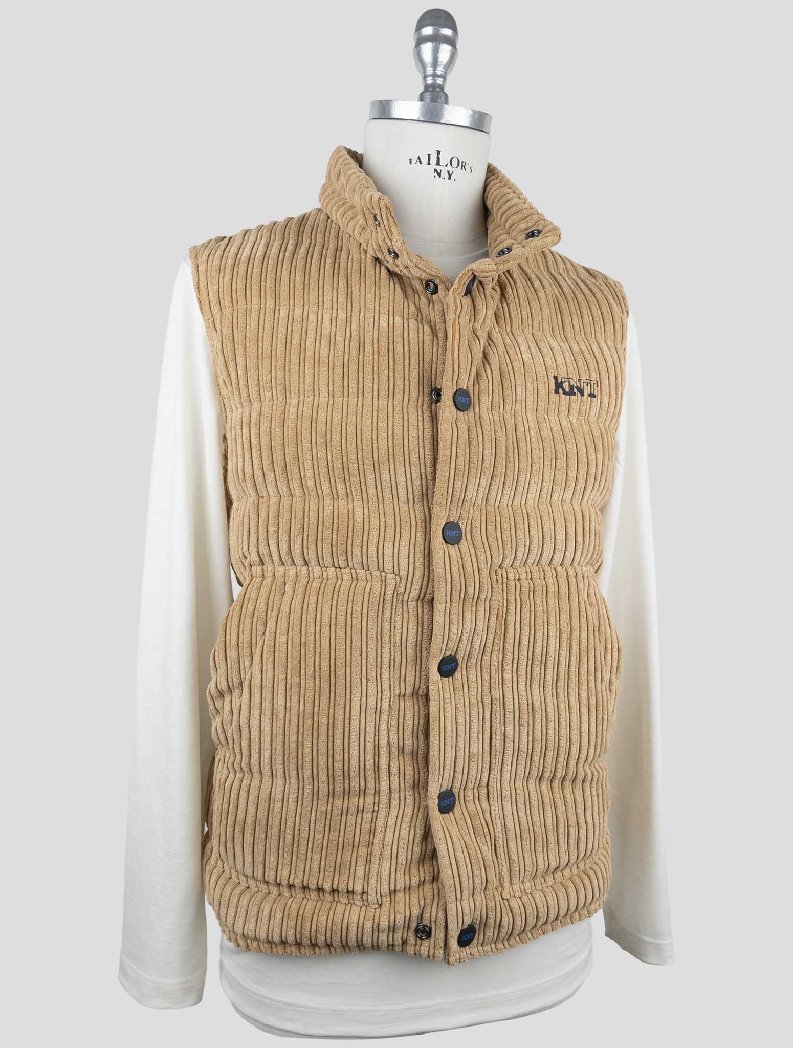 Kiton Knt Beige Pl Pa Coat Gilet