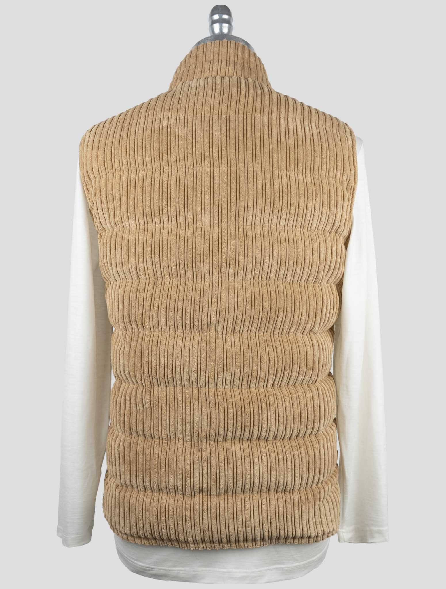 Kiton Knt Beige Pl Pa Coat Gilet