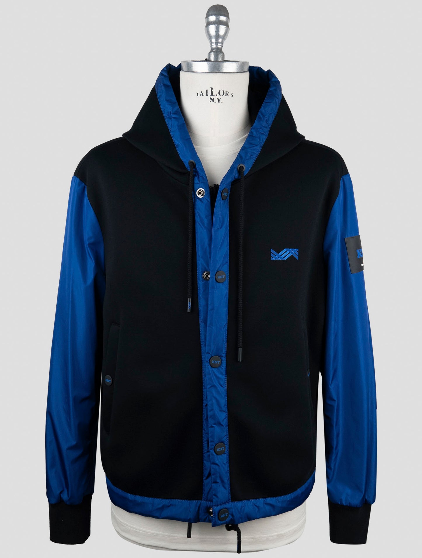 Kiton Knt Blue Modal Coat