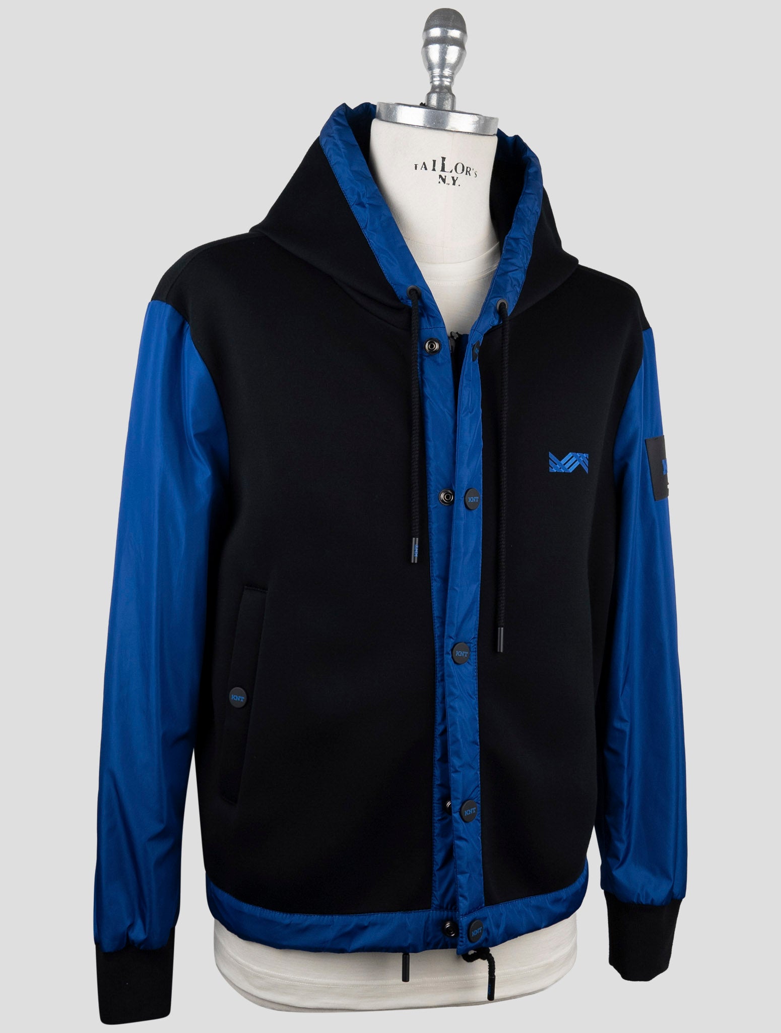 Kiton Knt Blue Modal Coat