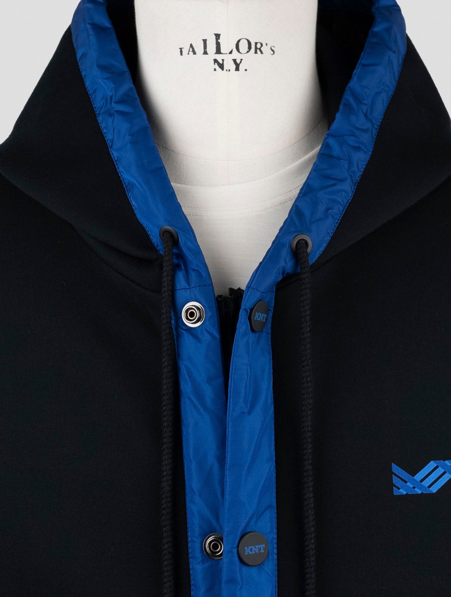 Kiton Knt Blue Modal Coat