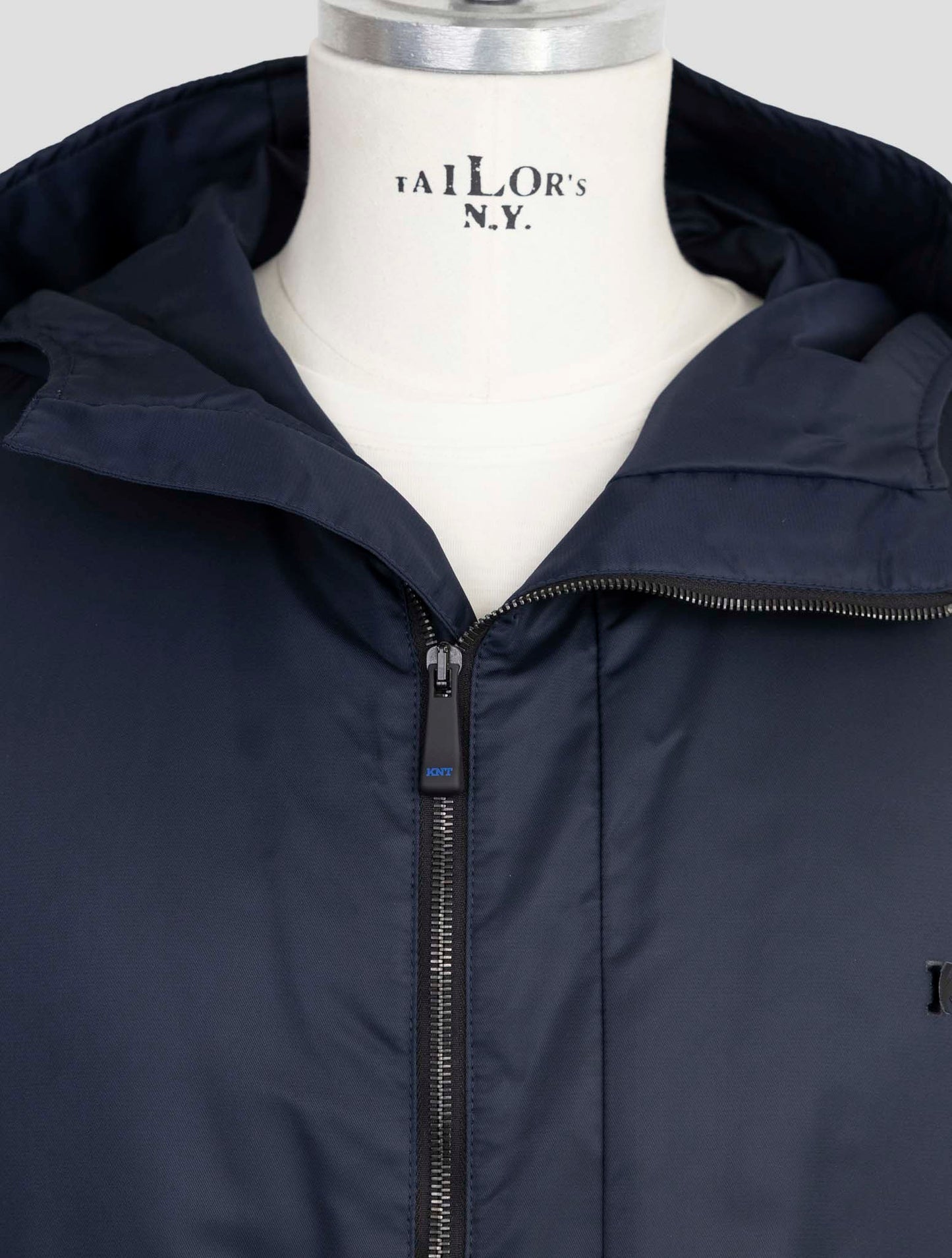 Kiton Knt Blue Pa Overoat