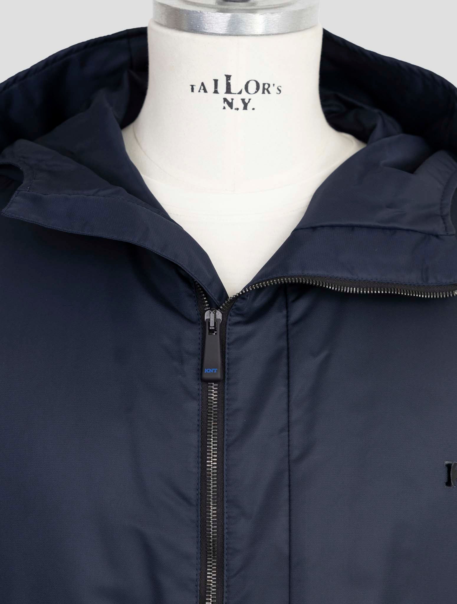 Kiton Knt Blue Pa Overoat