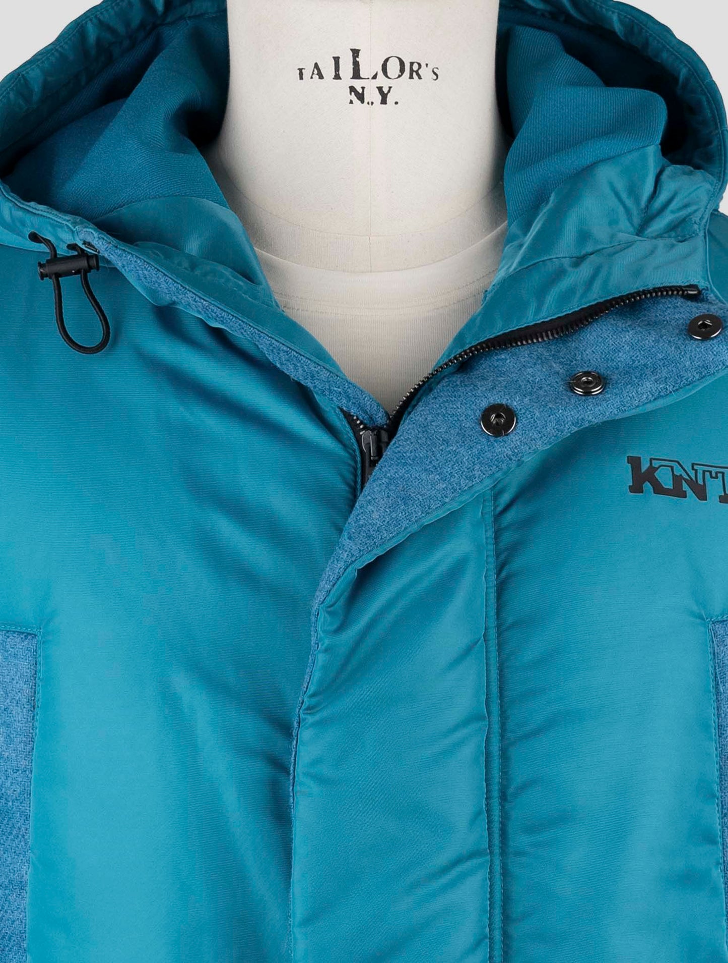 Kiton Knt Light Blue Pa Overoat