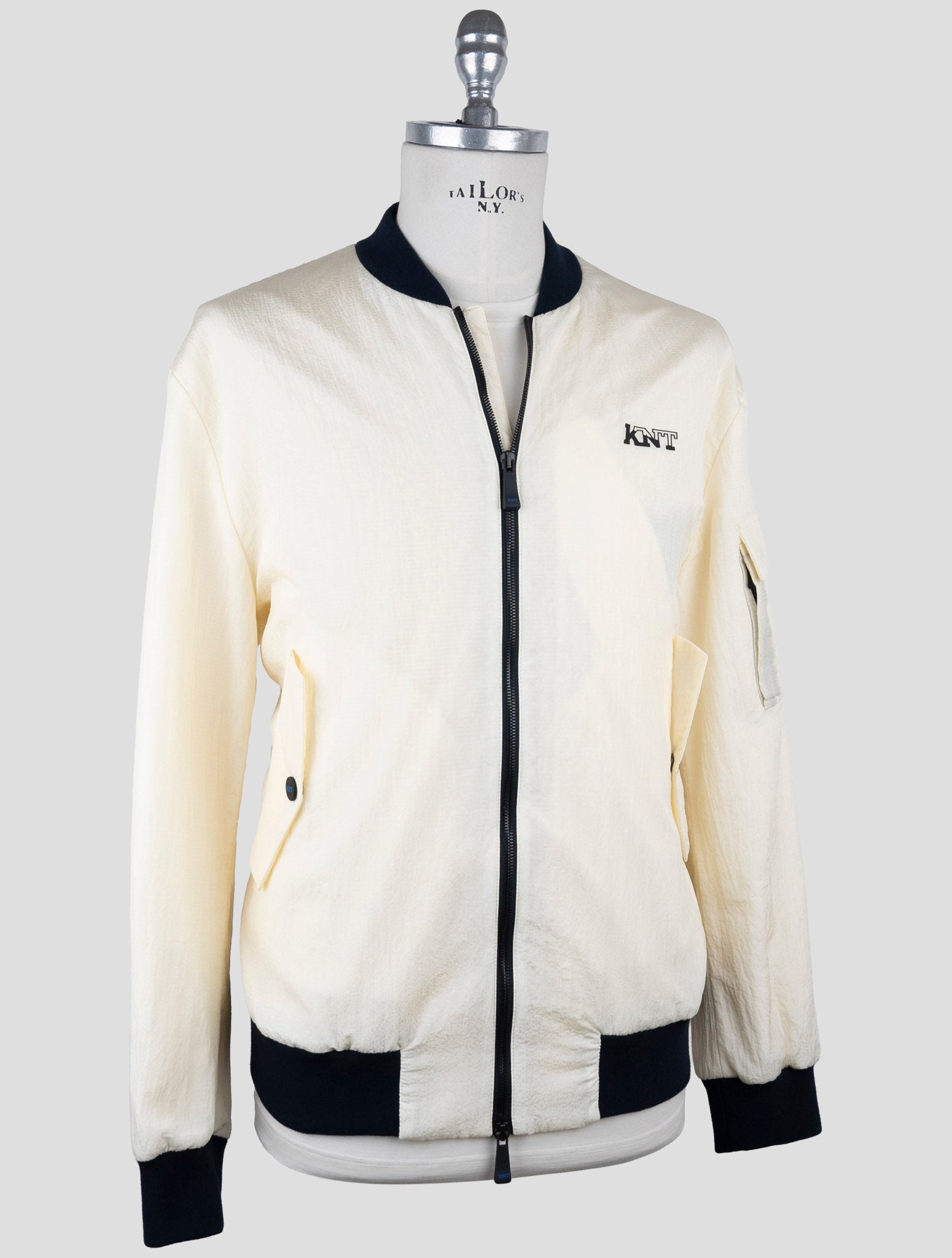 Kiton Knt White Pa Coat