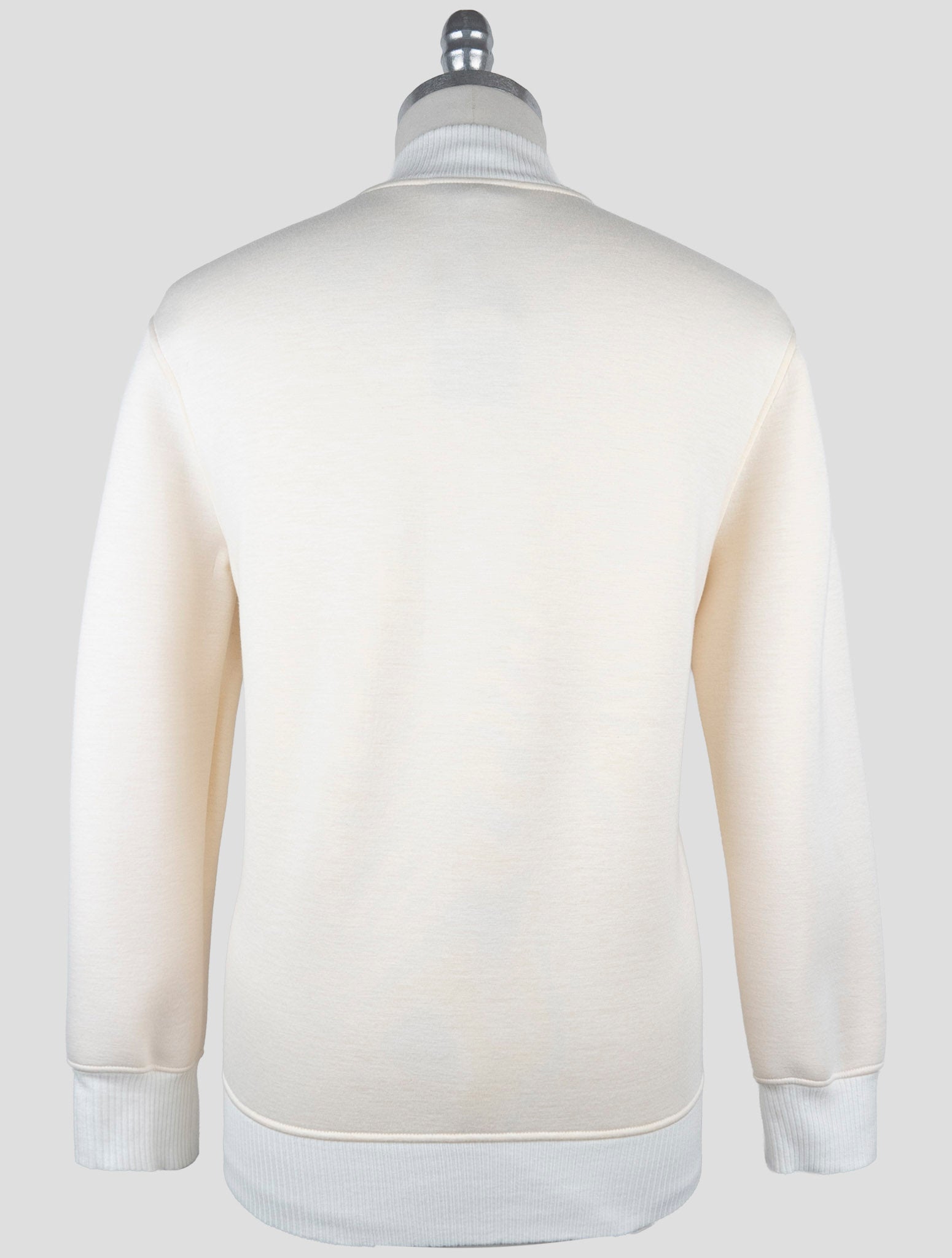 Kiton Knt White Viscose Ea Coat