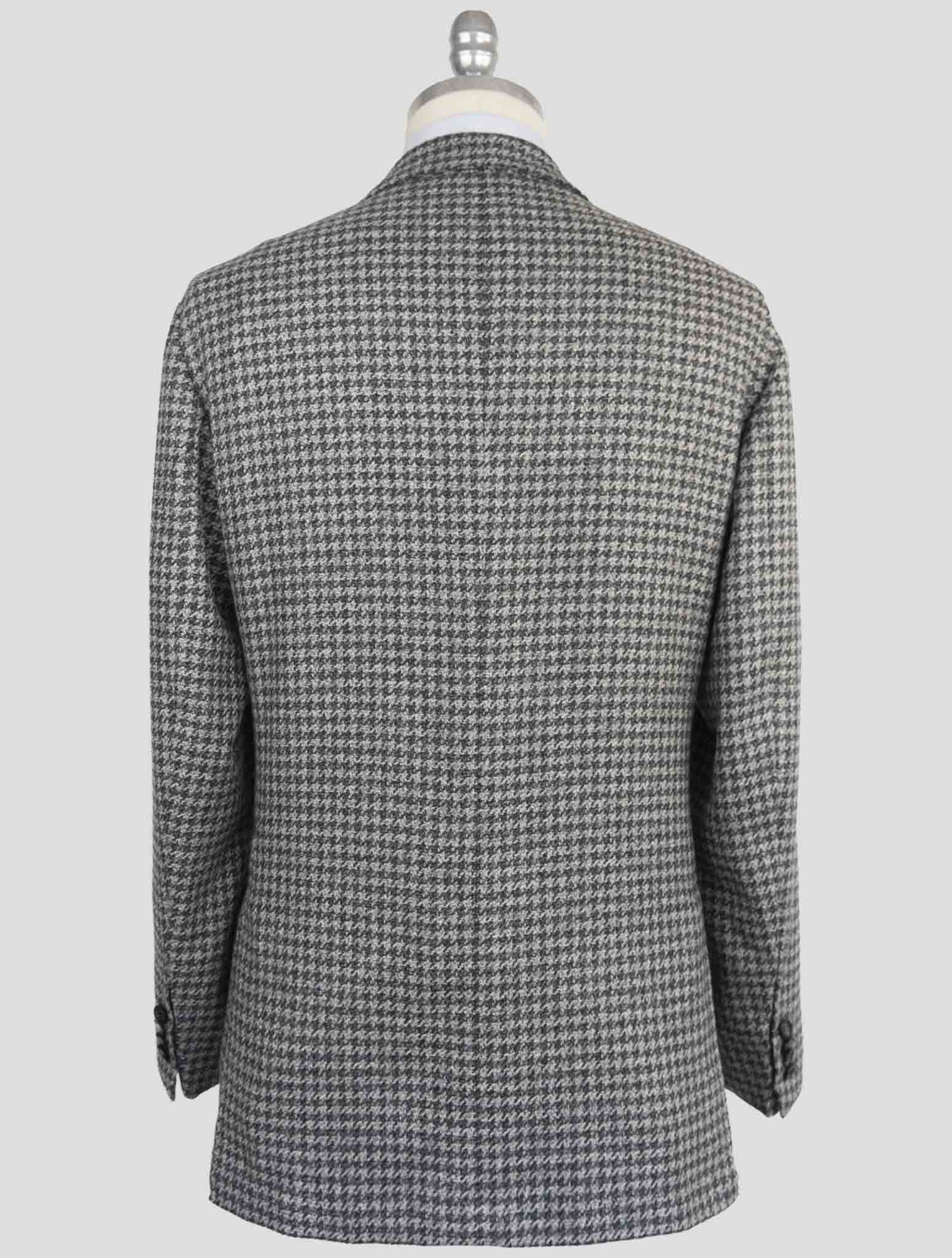 Kiton Gray Cashmere Blazer