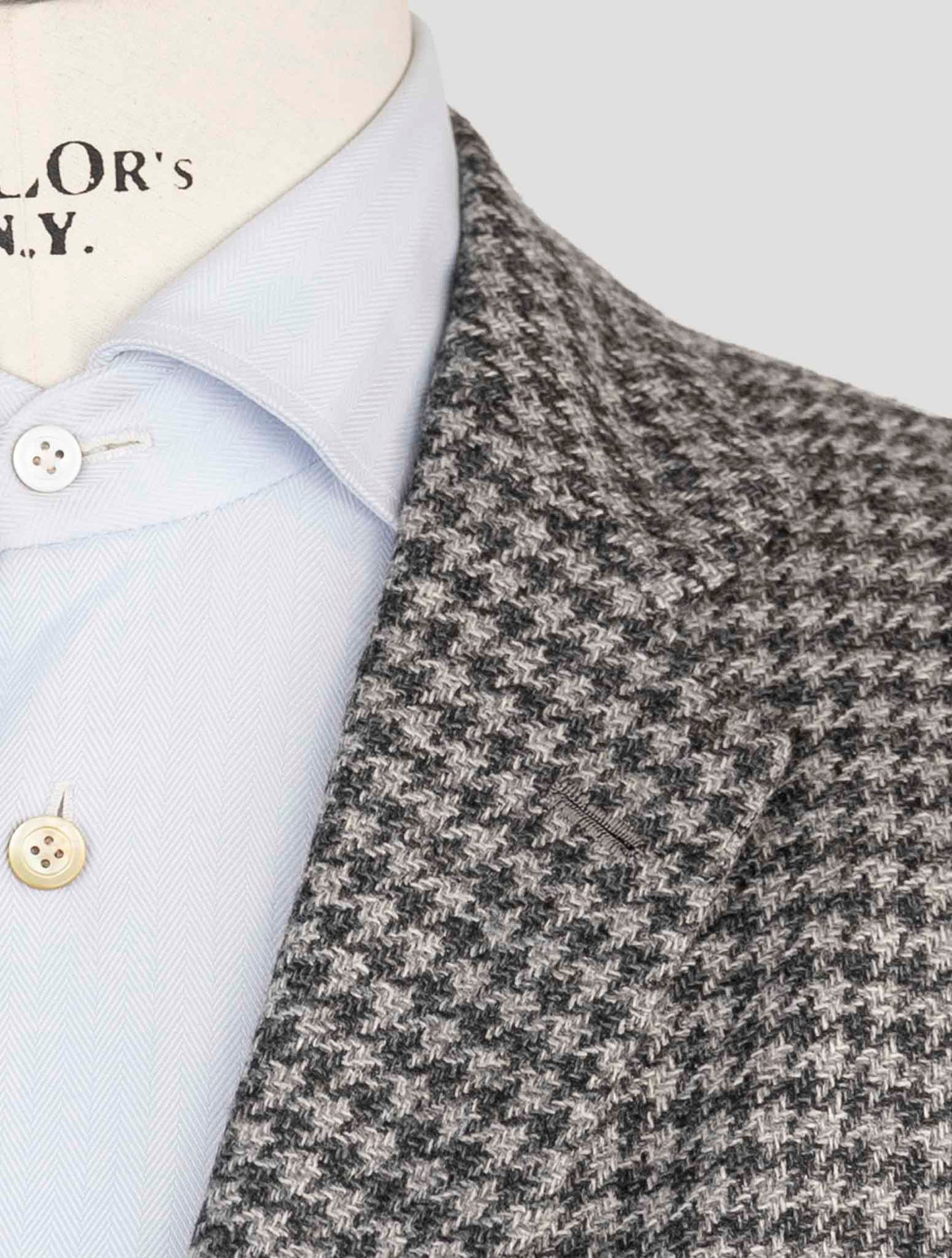 Kiton Gray Cashmere Blazer