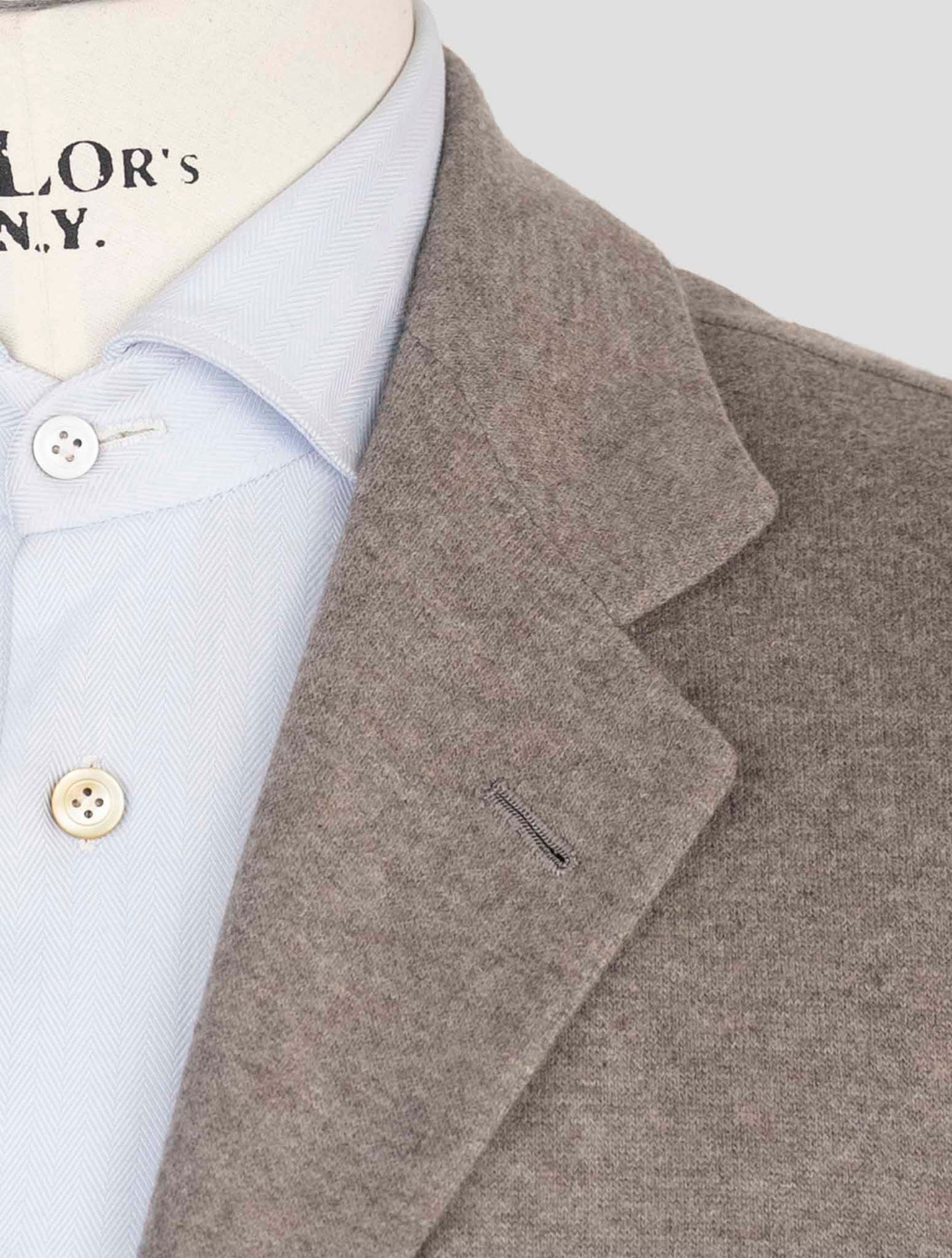 Kiton Light Brown Cashmere Pa Blazer