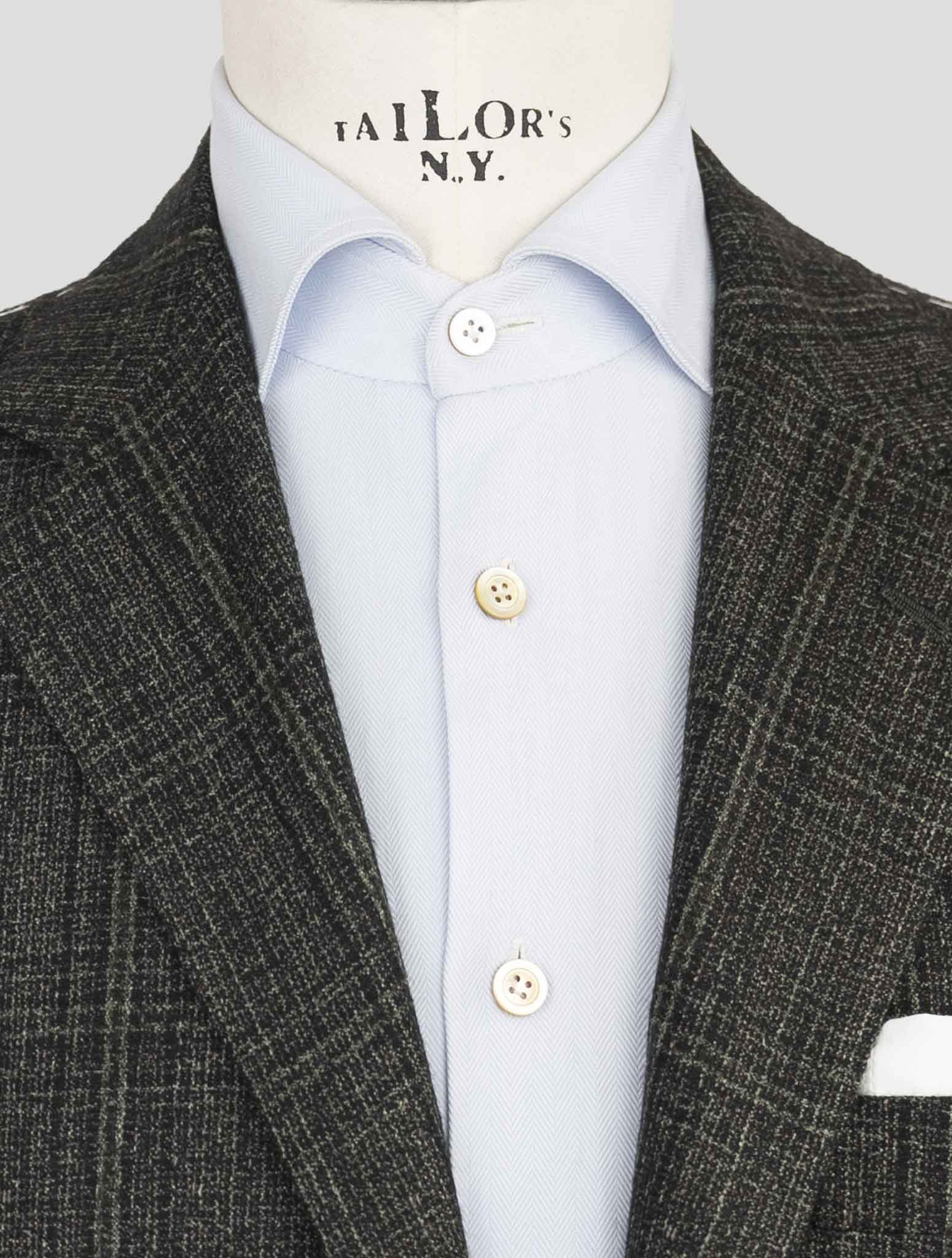 Kiton Green Cashmere Silk Lienn Blazer