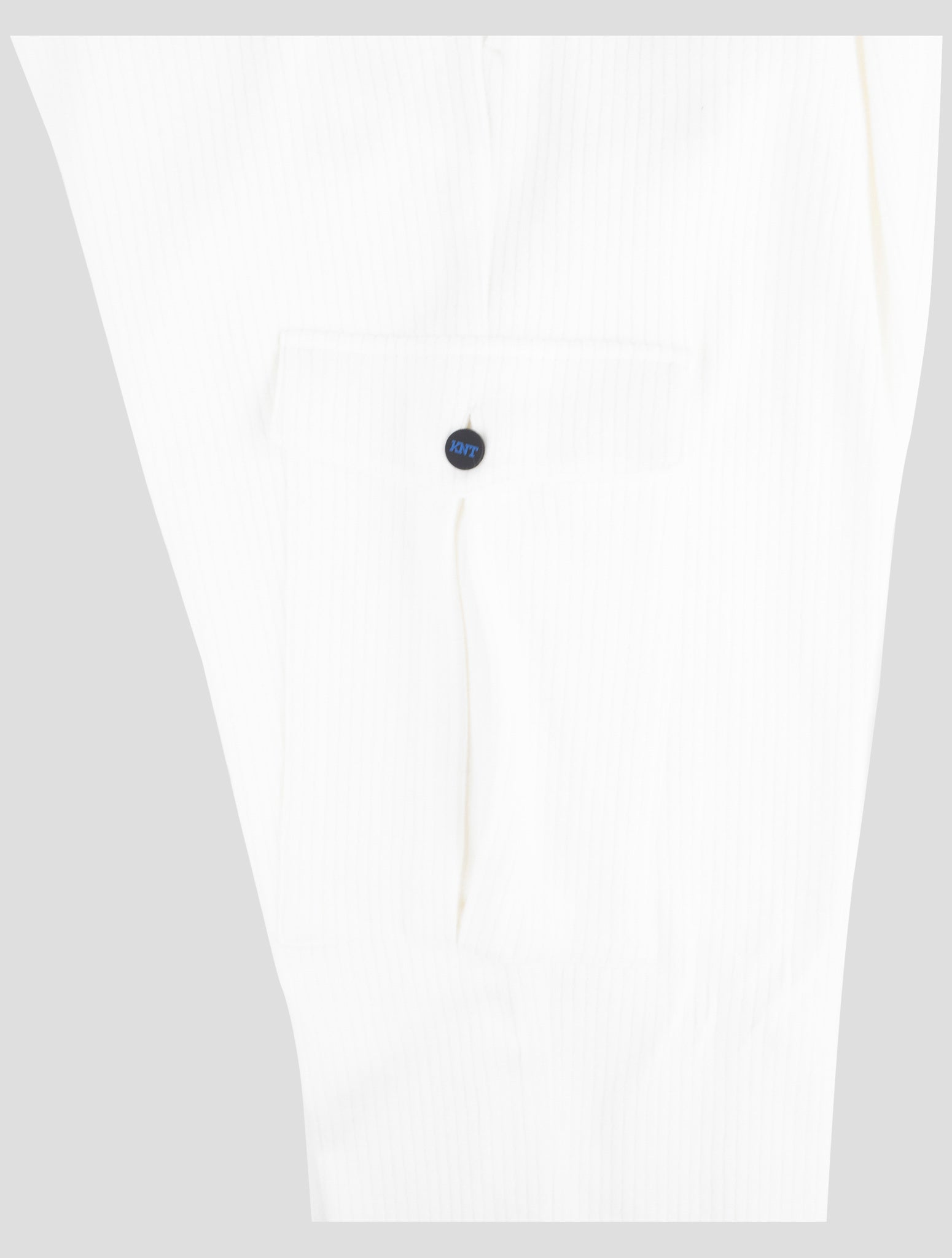 Kiton Knt White Cotton Cargo Pants