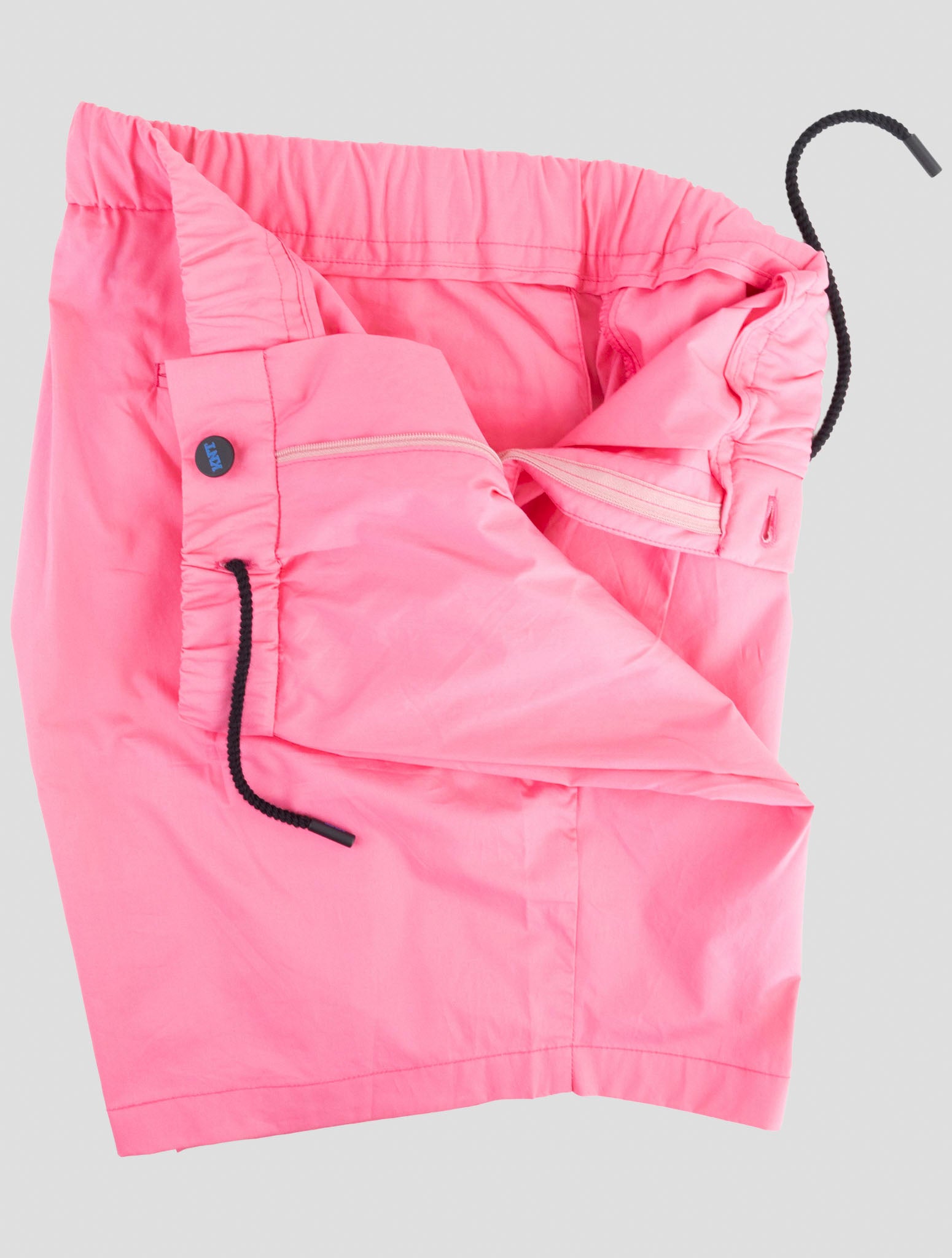 Kiton Knt Pink Cotton Short Pants