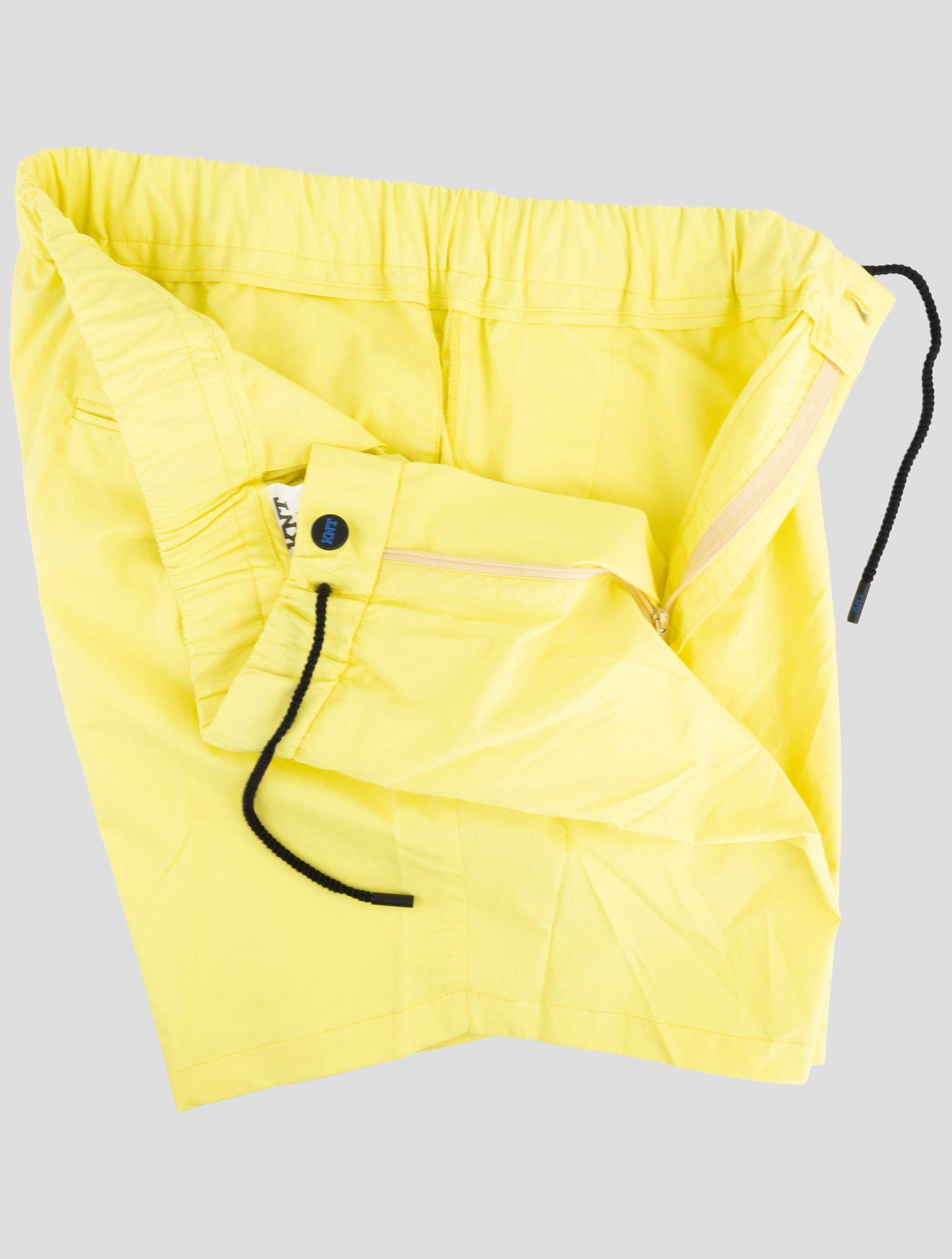 Kiton Knt Yellow Cotton Short Pants