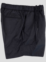 Kiton Knt Black Cotton Short Pants