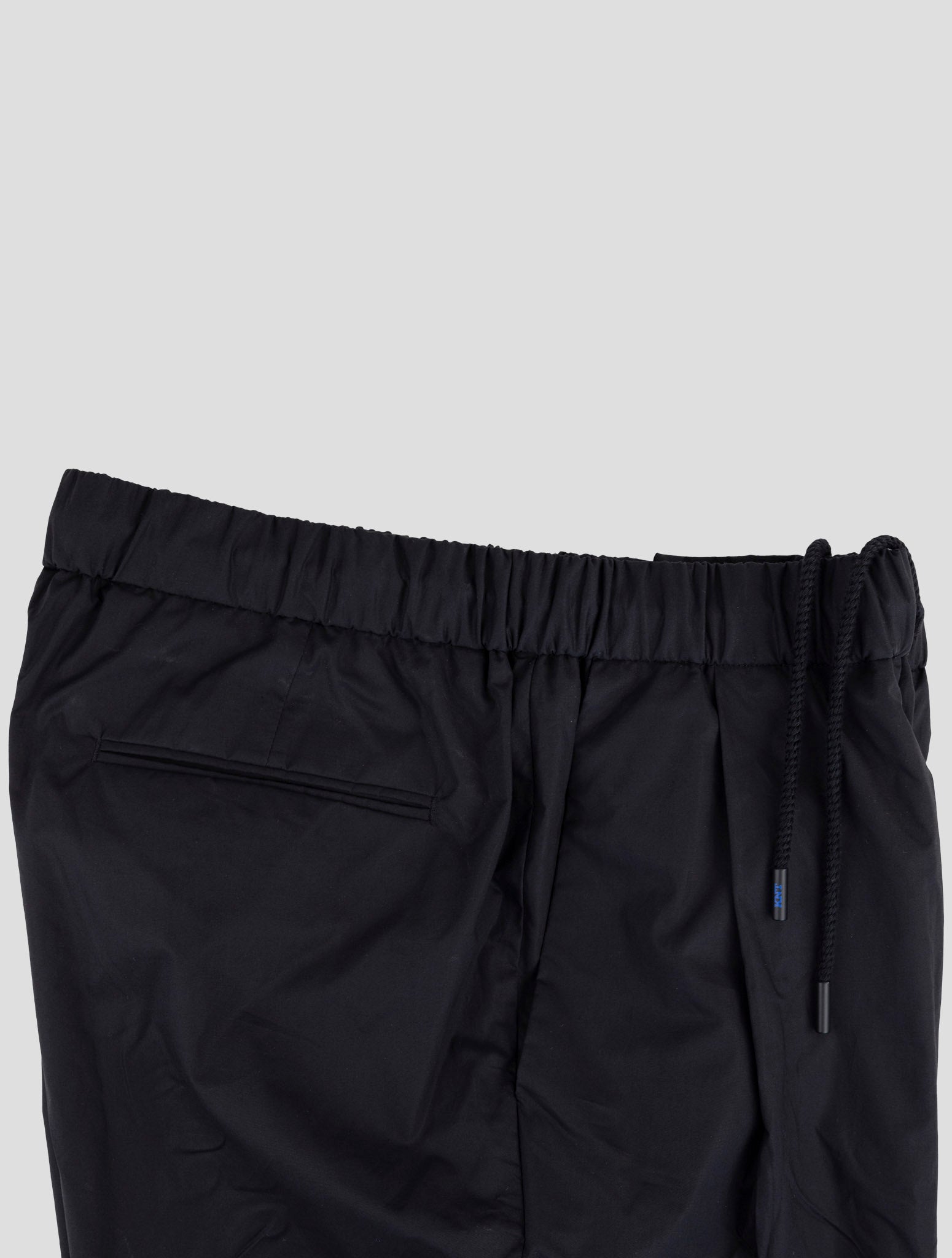 Kiton Knt Black Cotton Short Pants