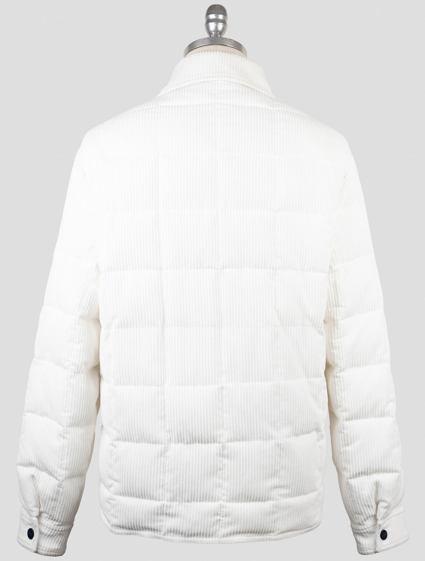 Kiton Knt White Pl Pa Ea Velvet Coat