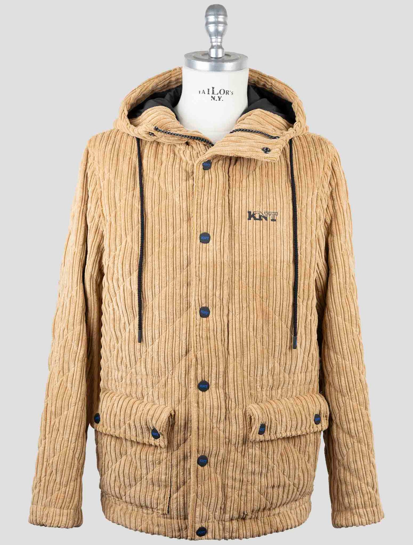 Kiton Knt Beige Pl Pa Velvet Coat