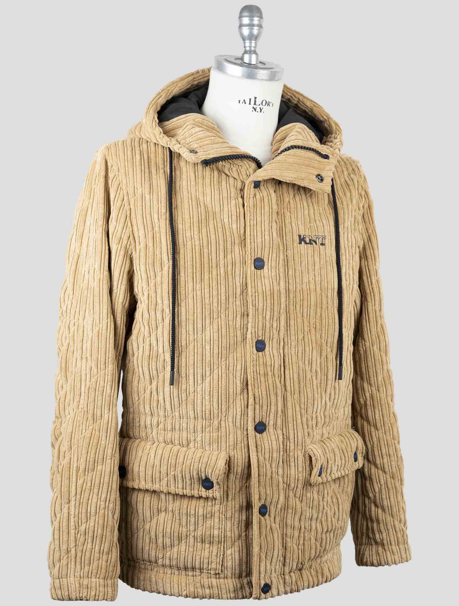 Kiton Knt Beige Pl Pa Velvet Coat