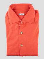 Kiton Red Cotton Shirt
