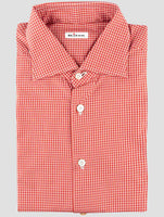 Kiton Red Cotton Shirt