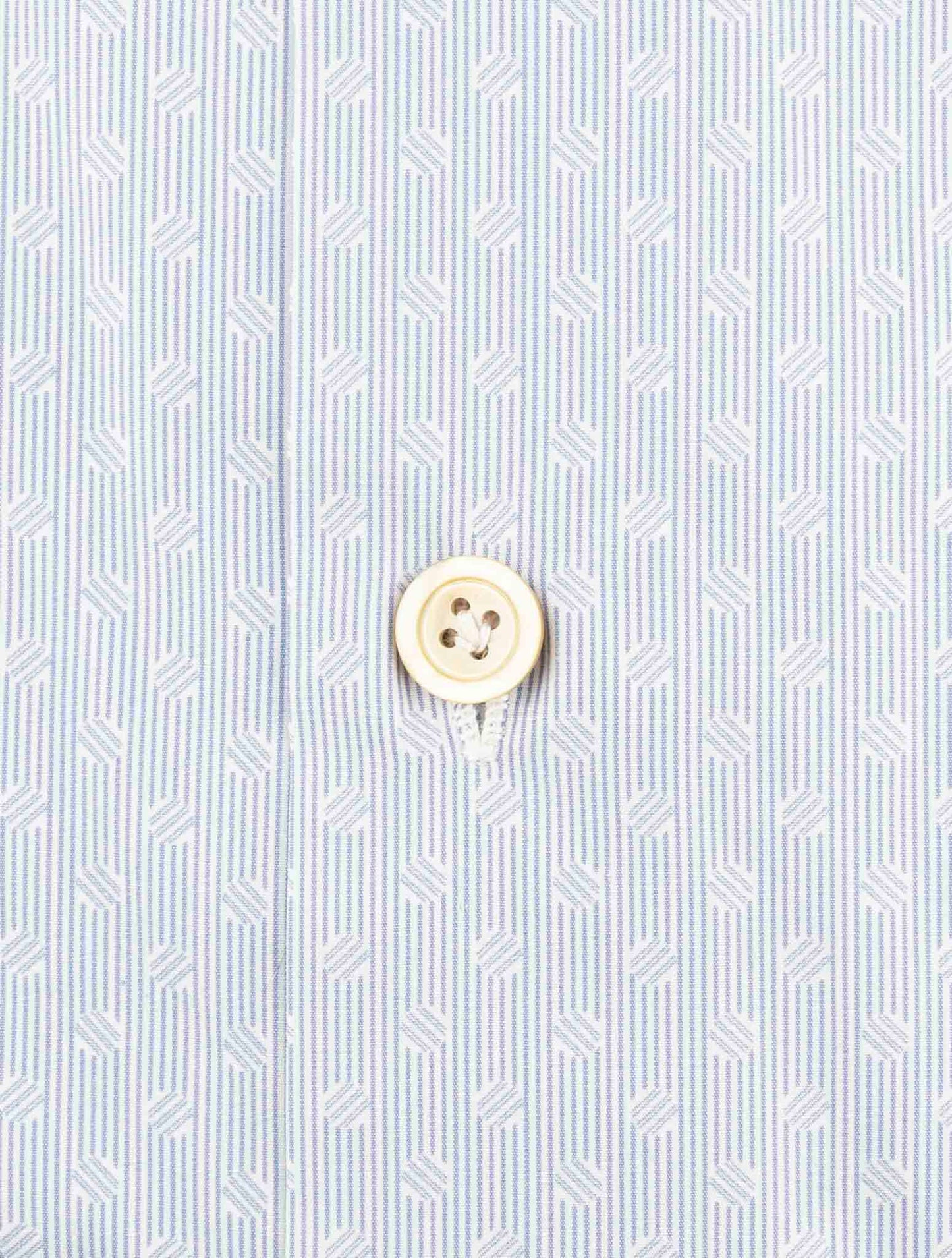 Kiton Light Blue Cotton Shirt