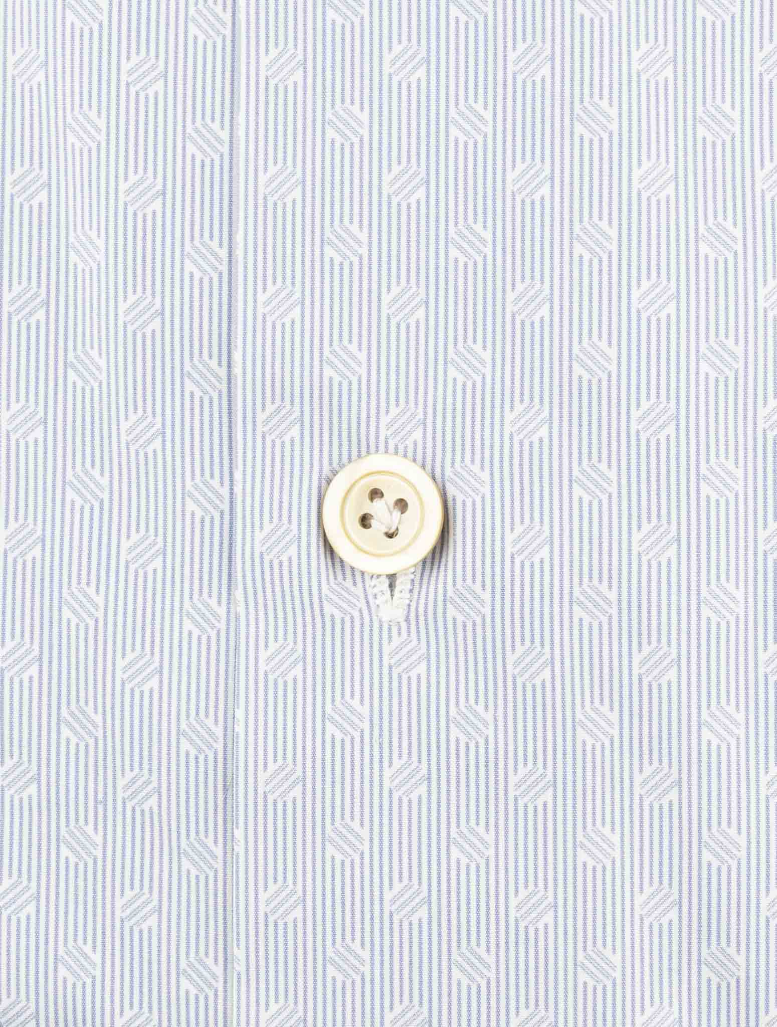 Kiton Light Blue Cotton Shirt
