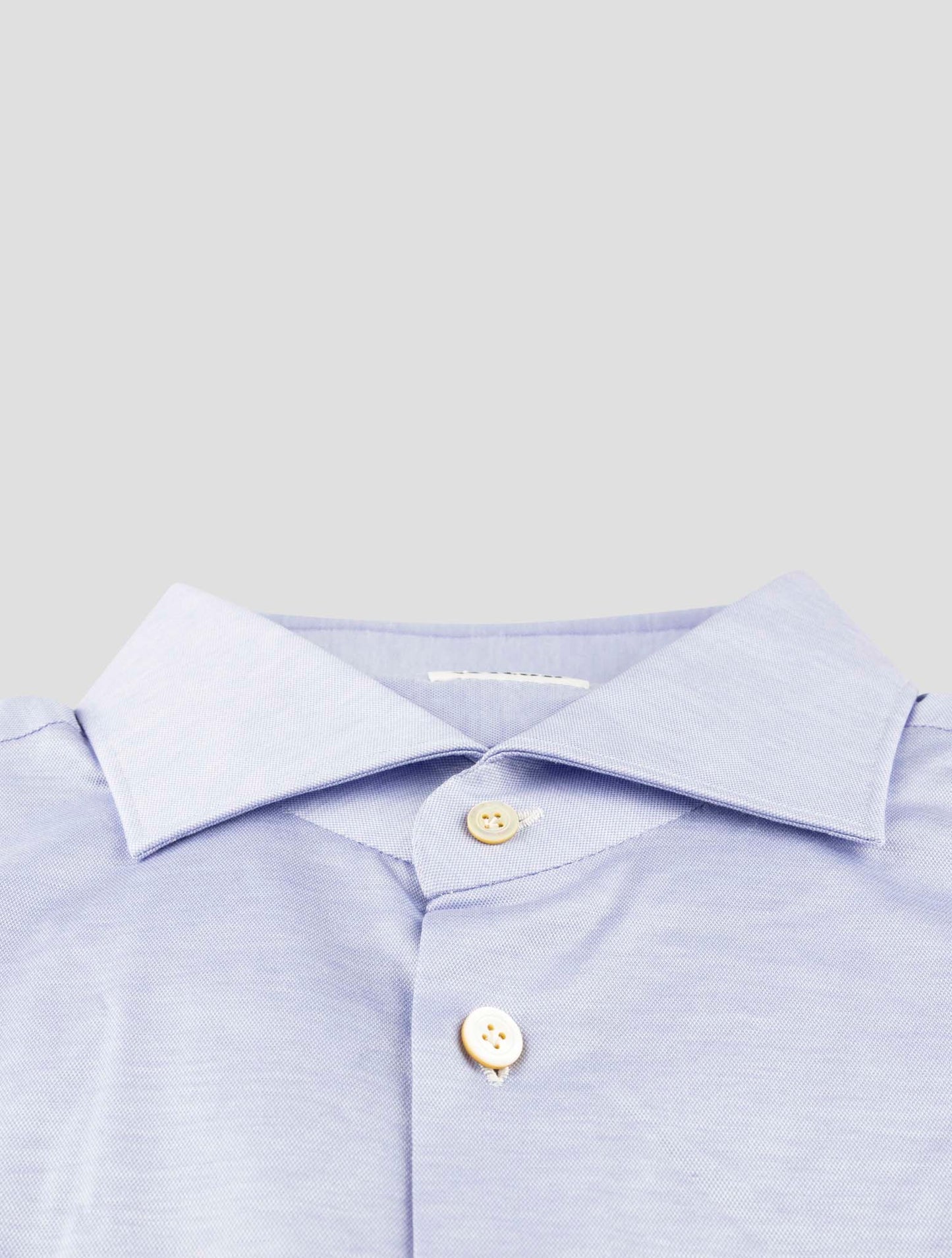 Kiton Light Blue Cotton Shirt