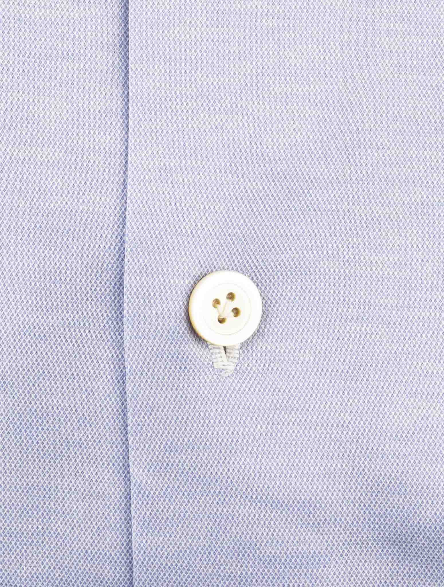 Kiton Light Blue Cotton Shirt