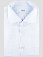 Kiton Light Blue Cotton Shirt