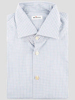Kiton Light Blue Cotton Shirt