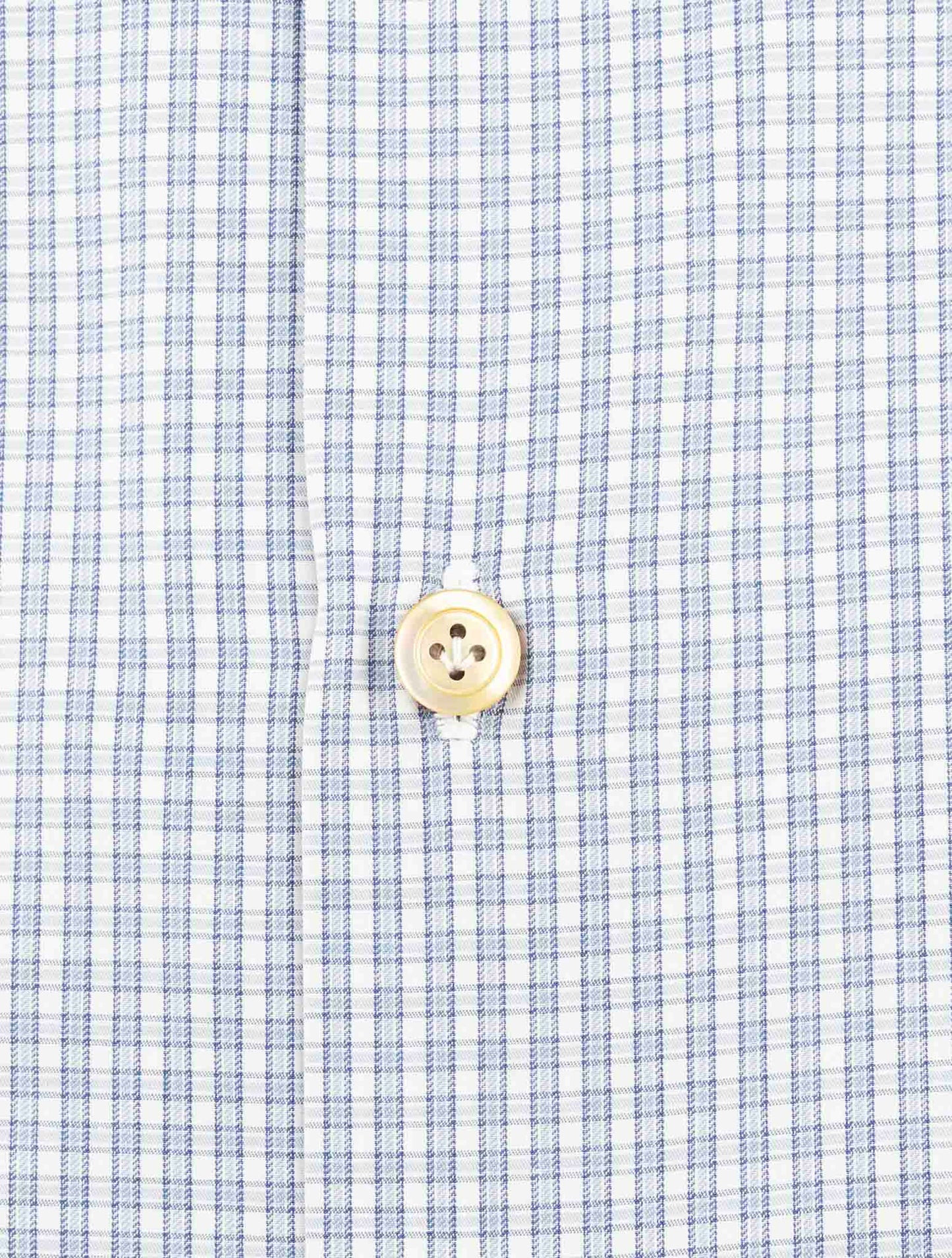 Kiton Light Blue Cotton Shirt