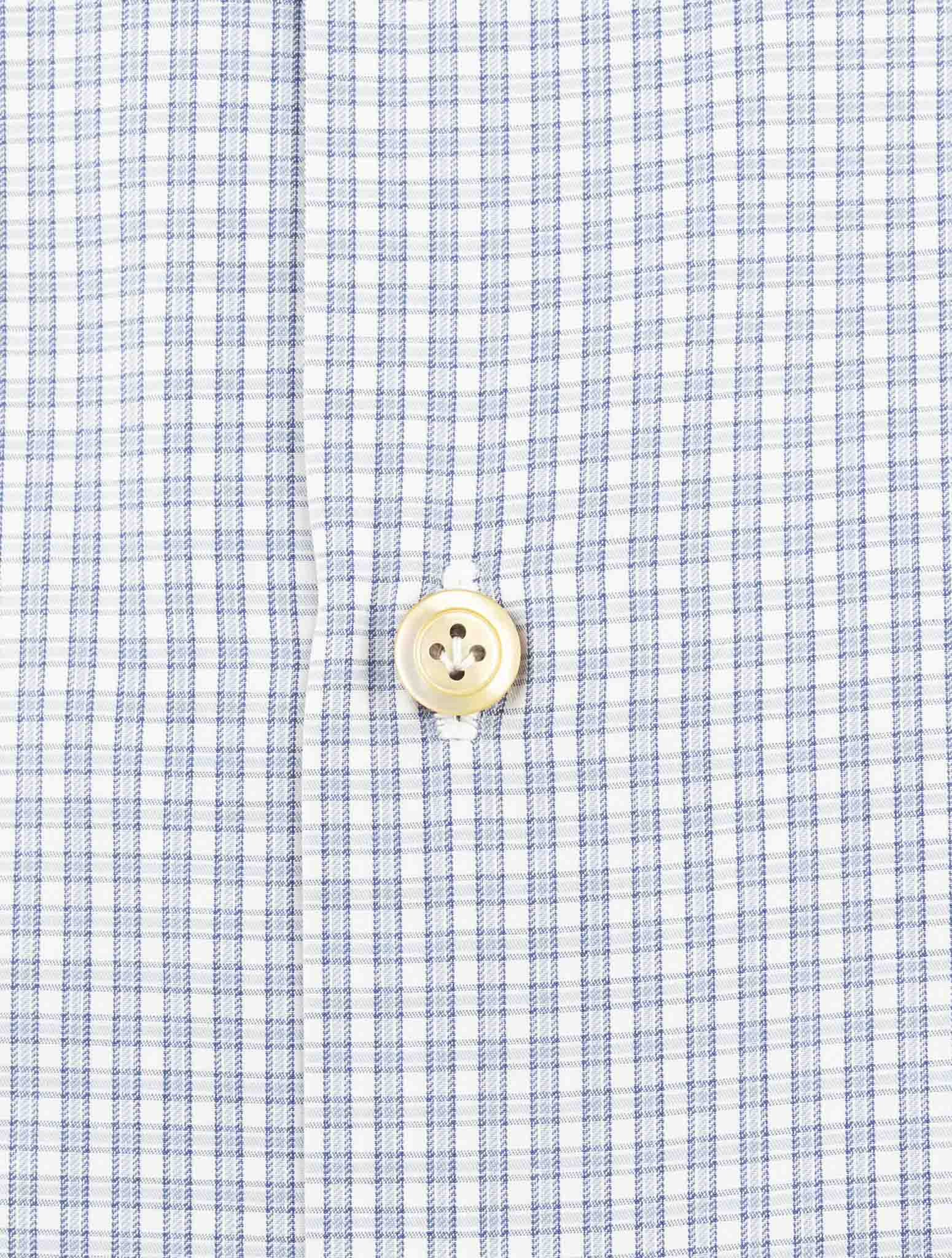 Kiton Light Blue Cotton Shirt