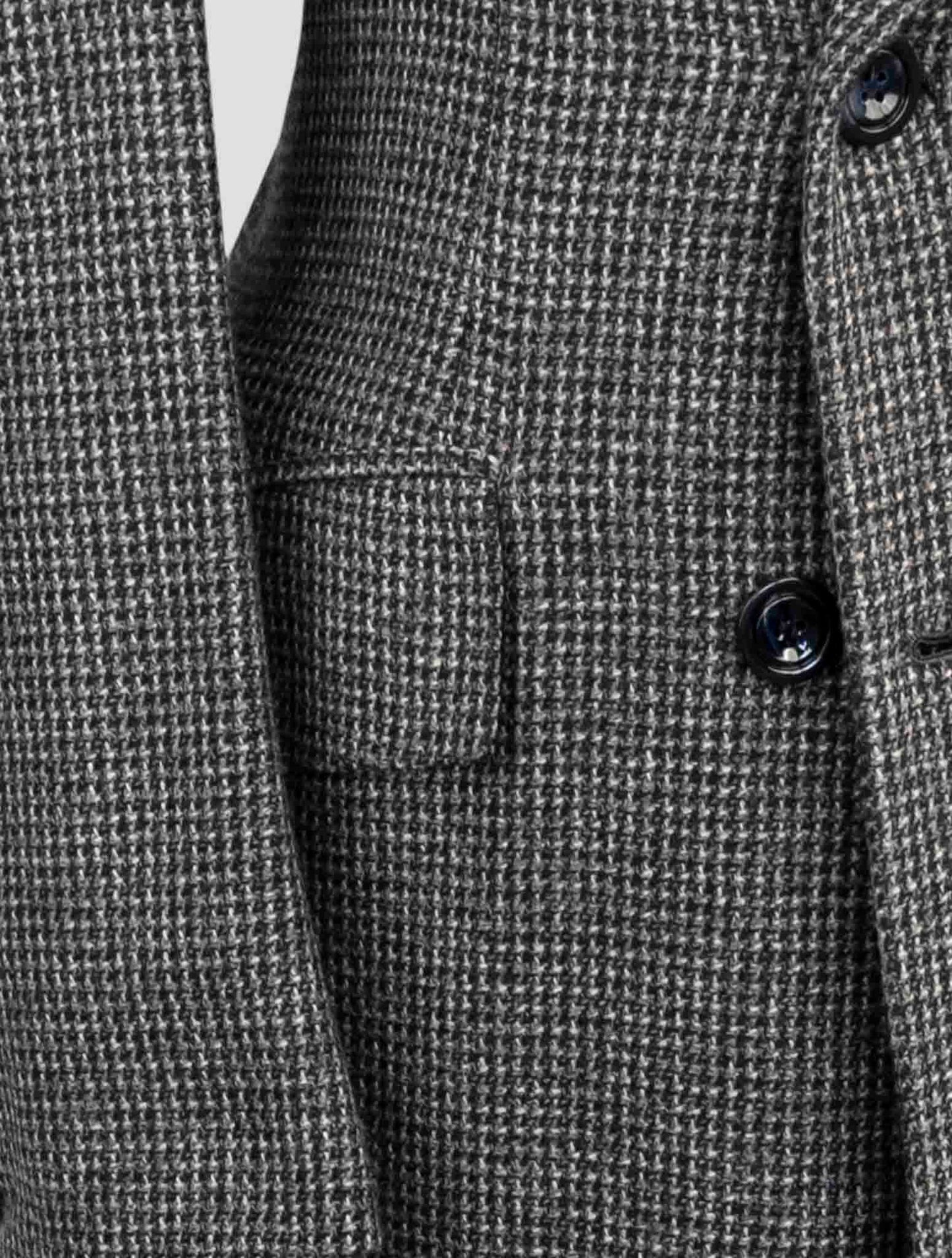 Kiton Dark Gray Cashmere Overcoat