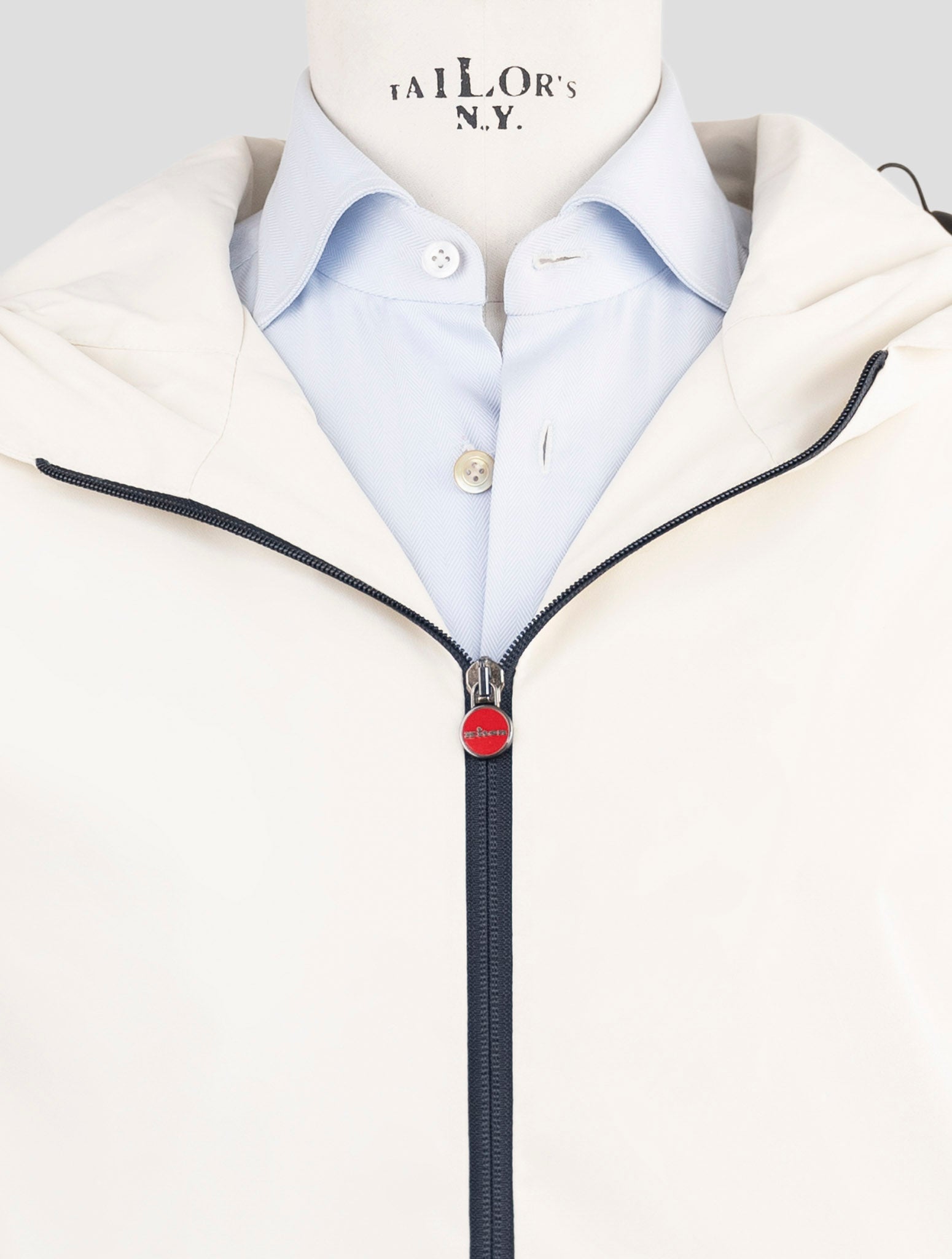Kiton Beige Pa Pl Overcoat