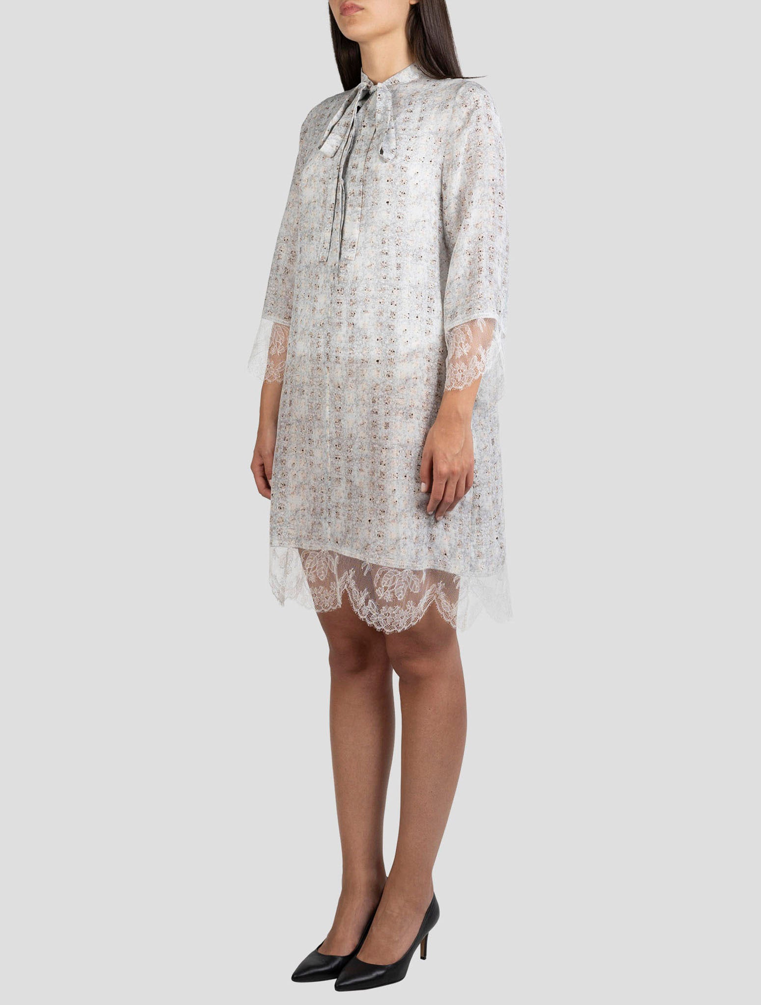 Kiton Multicolor Silk Dress