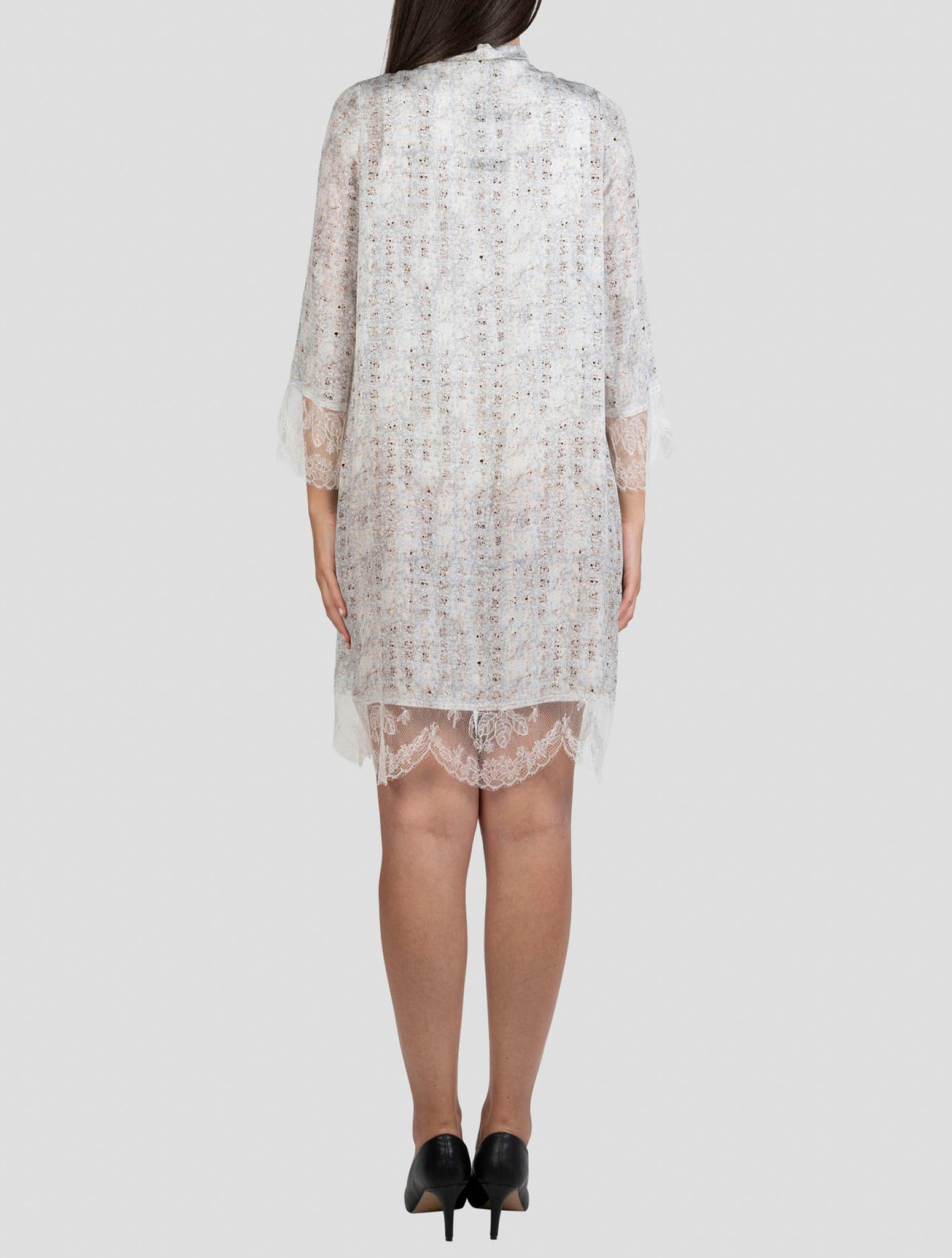 Kiton Multicolor Silk Dress