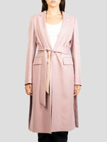 Kiton Pink Cashmere Overcoat