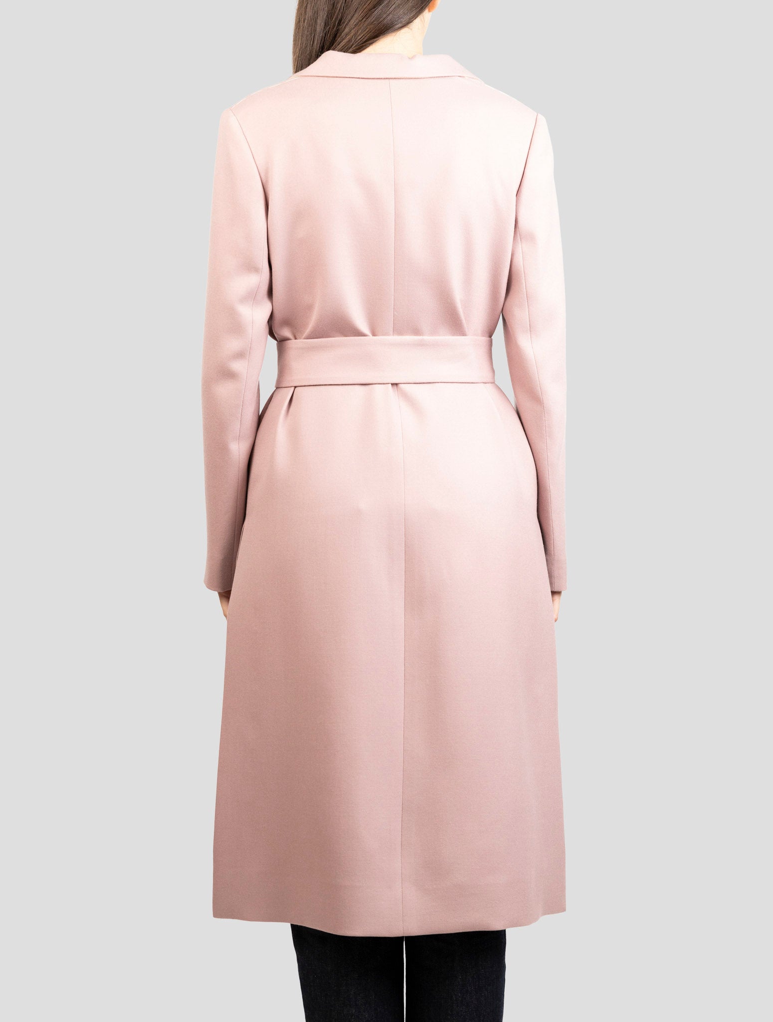 Kiton Pink Cashmere Overcoat
