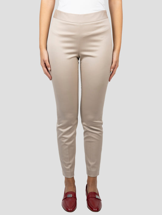 Kiton Beige Virgin Wool Ea Pants