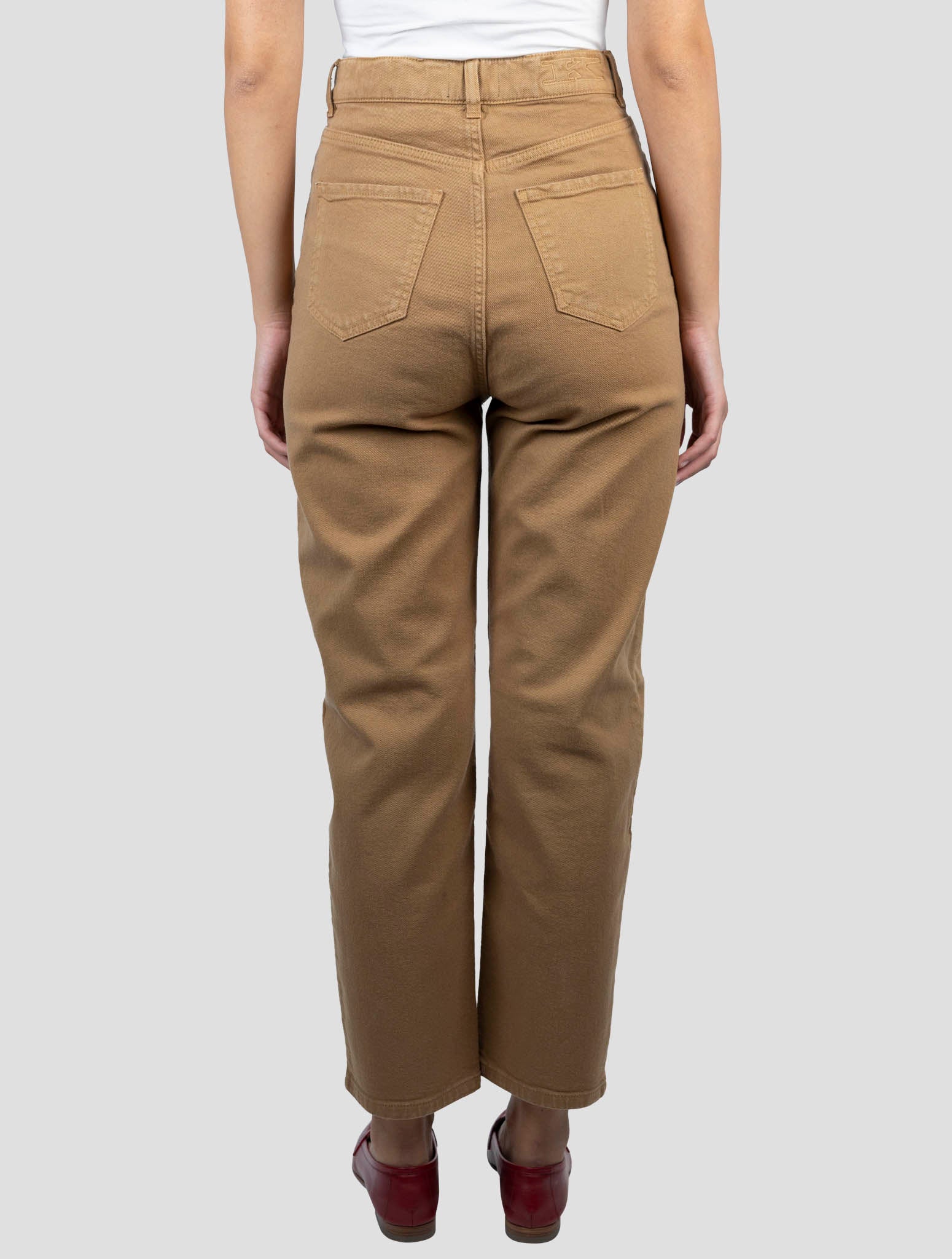 Kiton Brown Cotton Cashmere Ea Jeans