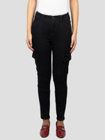 Kiton Black Cotton Ea Cargo Pants