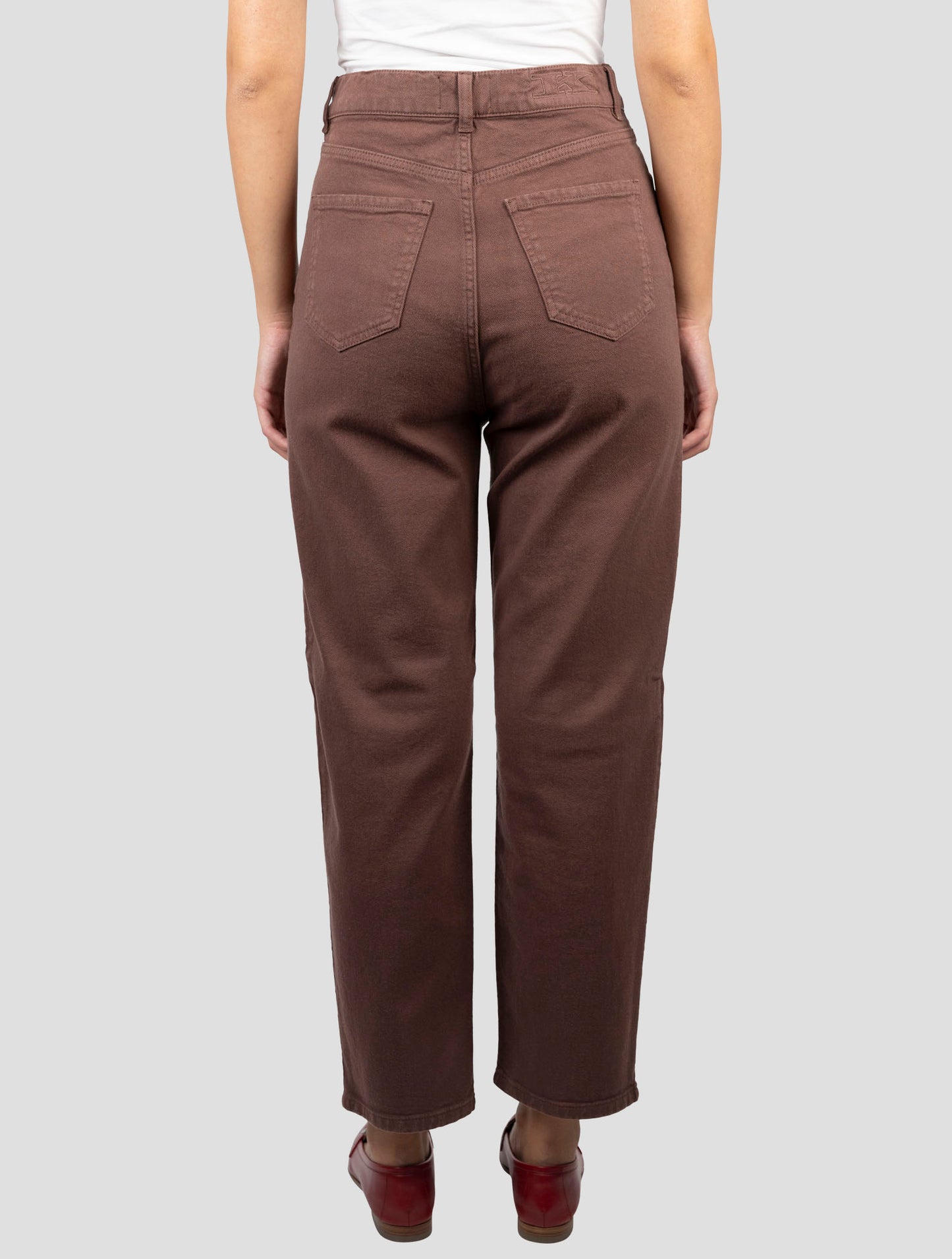Kiton Brown Cotton Cashmere Ea Jeans