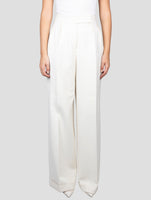 Kiton Beige Virgin Wool Ea Pants