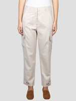 Kiton Beige Virgin Wool Pl Ea Pants