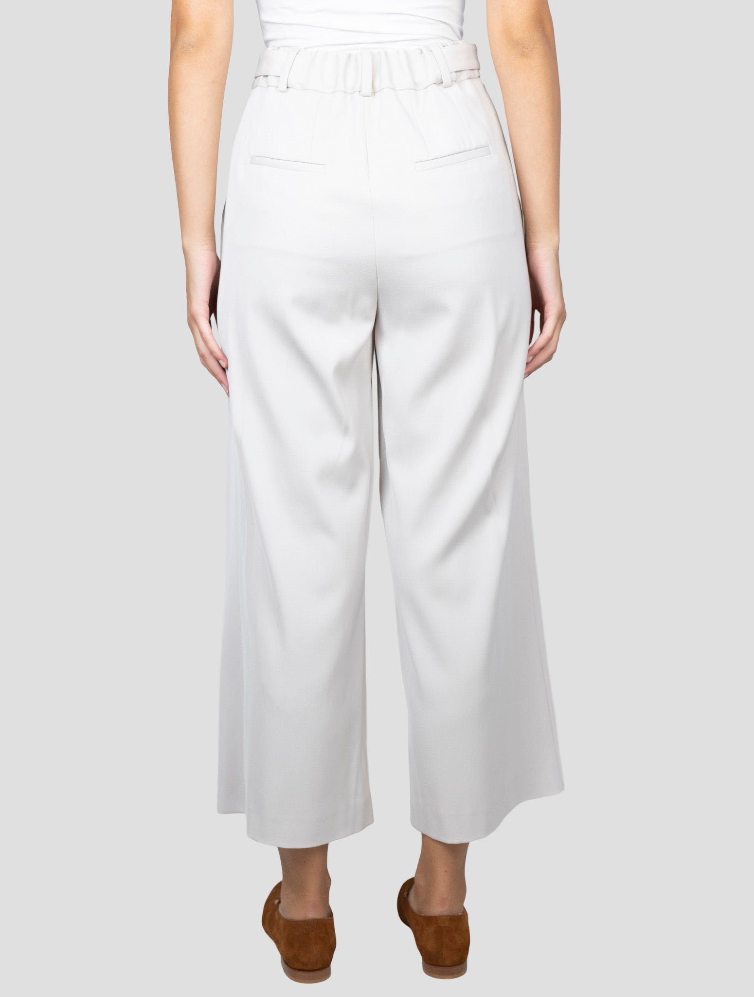 Kiton Beige Virgin Wool Pants
