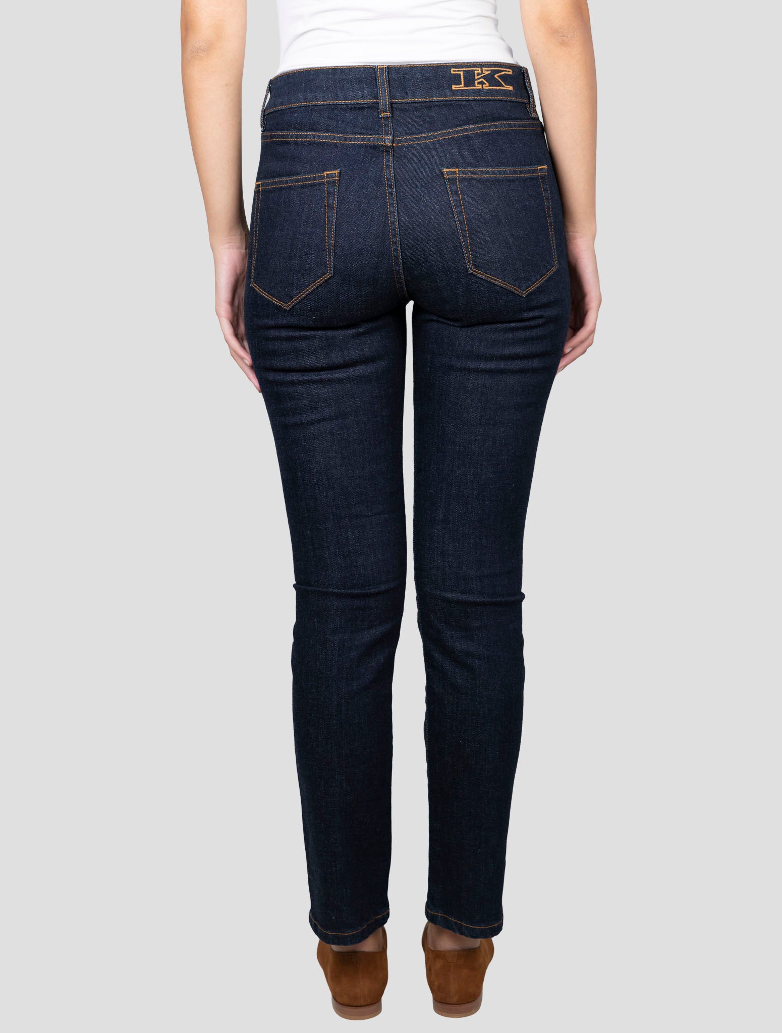 Kiton Blue Cotton Ea Jeans