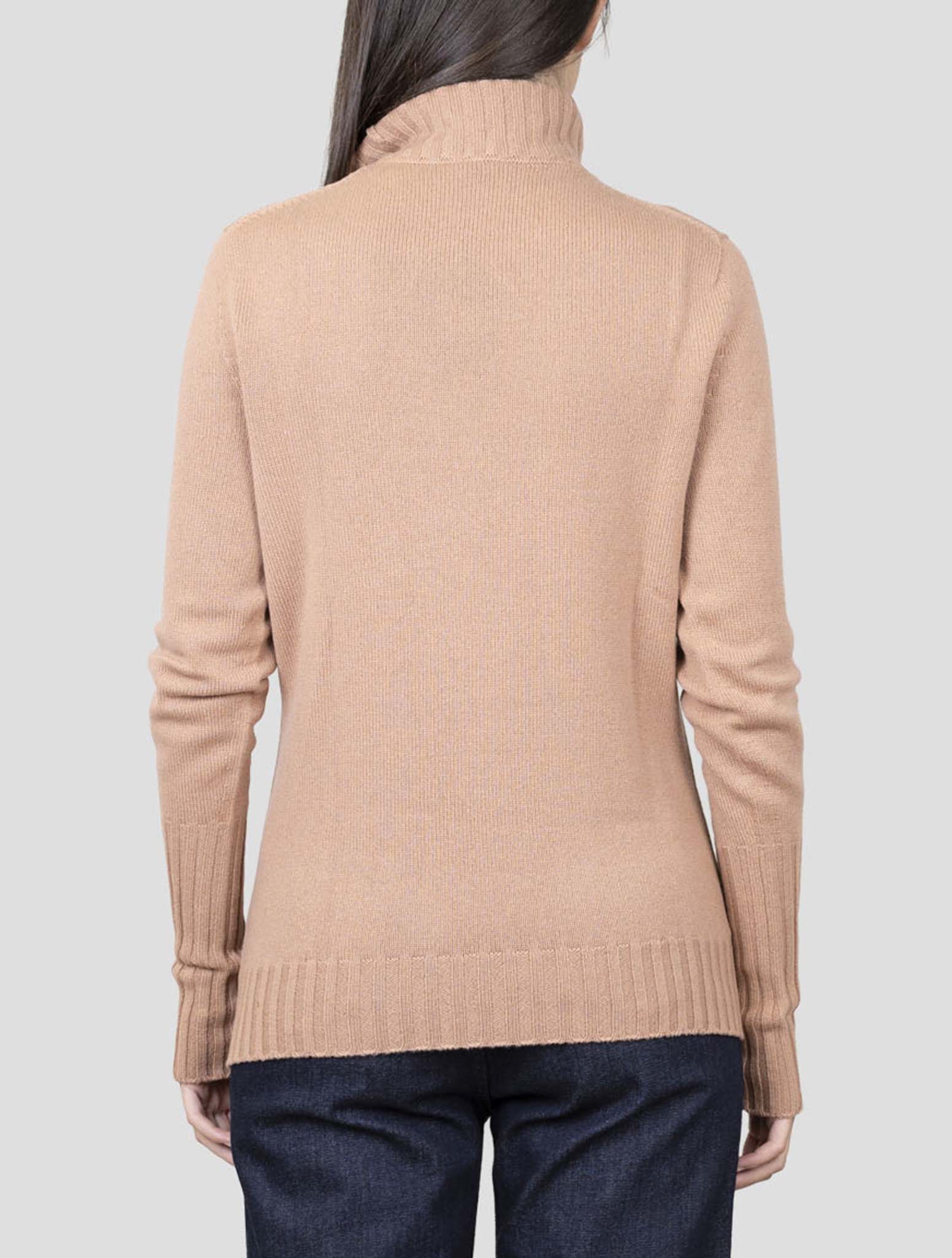 Kiton Pink Cashmere Sweater Turtleneck