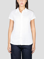 Kiton White Linen Shirt